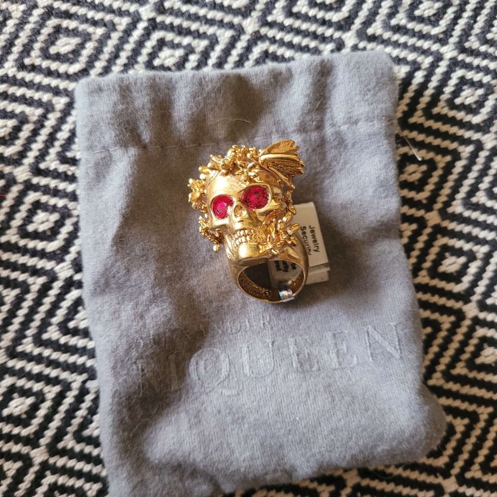 Alexander McQueen Skull Ring